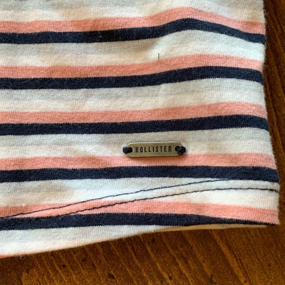 Set Of 2 Hollister Tops, Tube Top And Cropped Halter, Floral And Stripes - Picture 4 of 6